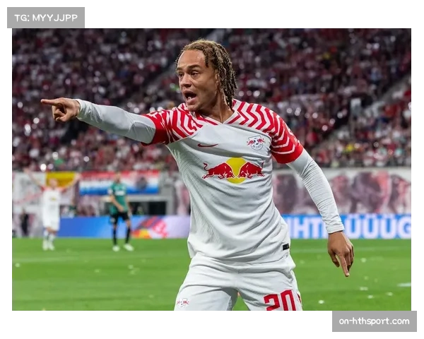 第78分钟，哈维-西蒙斯直接任意球破门，莱比锡2-1反超多特